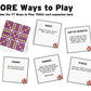 Tenzi Dice Party Game Bundle With 77 Ways To Play Tenzi - A Fun, Fast Frenzy For The Whole Family - 4 Sets Of 10 Colored Dice With Storage Tube - Colors May Vary