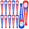 durony 12 Pieces Baseball Bat Inflates 22 Inch Inflatable Baseball Inflates  Baseball Party Supplies  Sports Theme Toy  Birthday Party Decorations