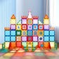 Magnetic Tiles 85 Pcs Magnetic Blocks For Kids, 3D Magnetic Building Blocks, Magnetic Stacking Toys Construction Kit,Stem Toys For Toddlers Children Boys Girls Ages 3 4 5 6 7 8+ Year Old