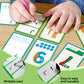 60 Cards, 120 Pictures Abc Alphabet Flash Cards For Toddlers 3-6 Years, Preschool Kindergarten Toddler Flash Cards For 3,4,5,6 Years, Abc, Alphabet Number, Antonym, Body Parts, Sports, Weather