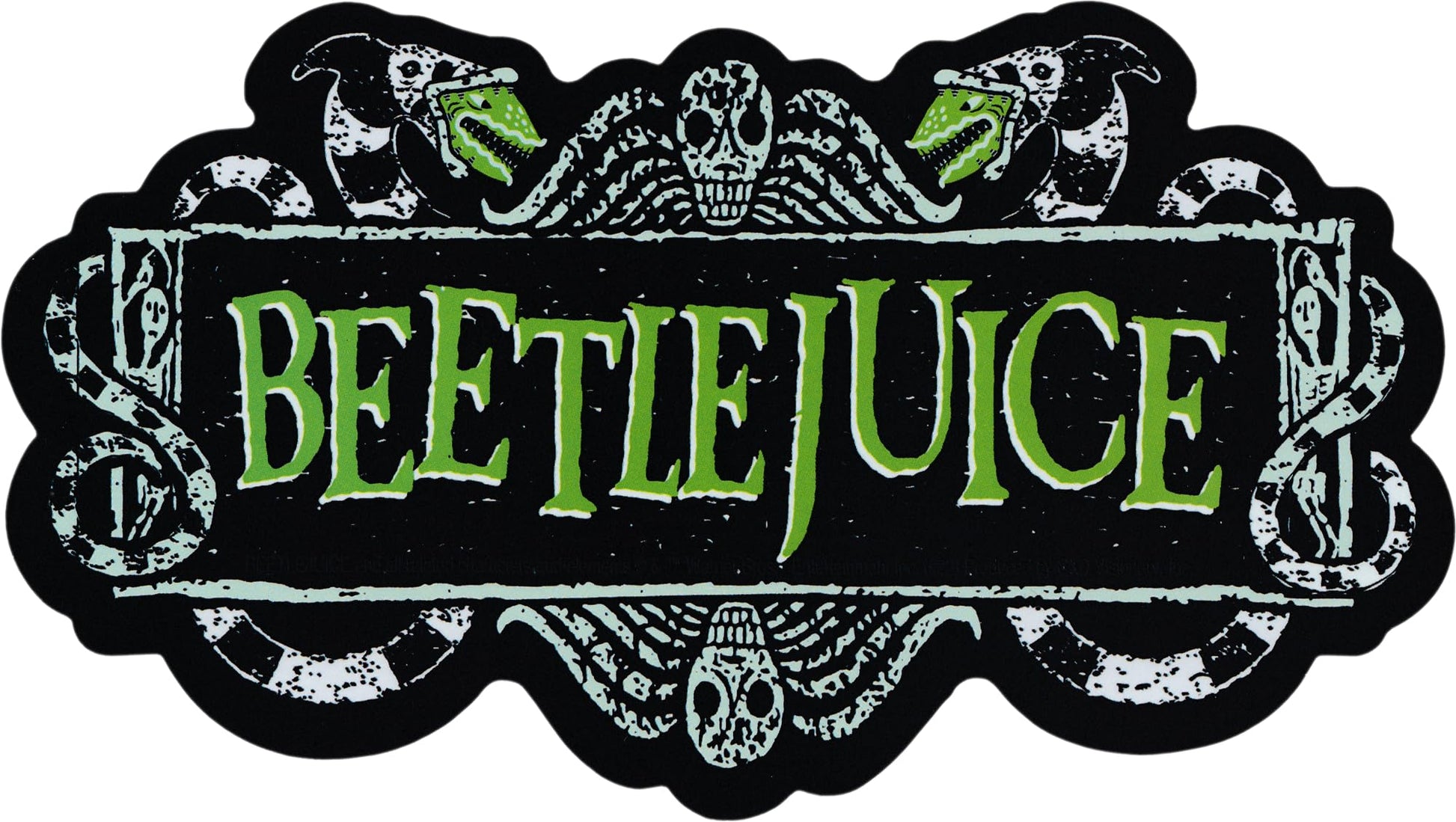 Beetlejuice Logo - Die Cut Sticker/Decal