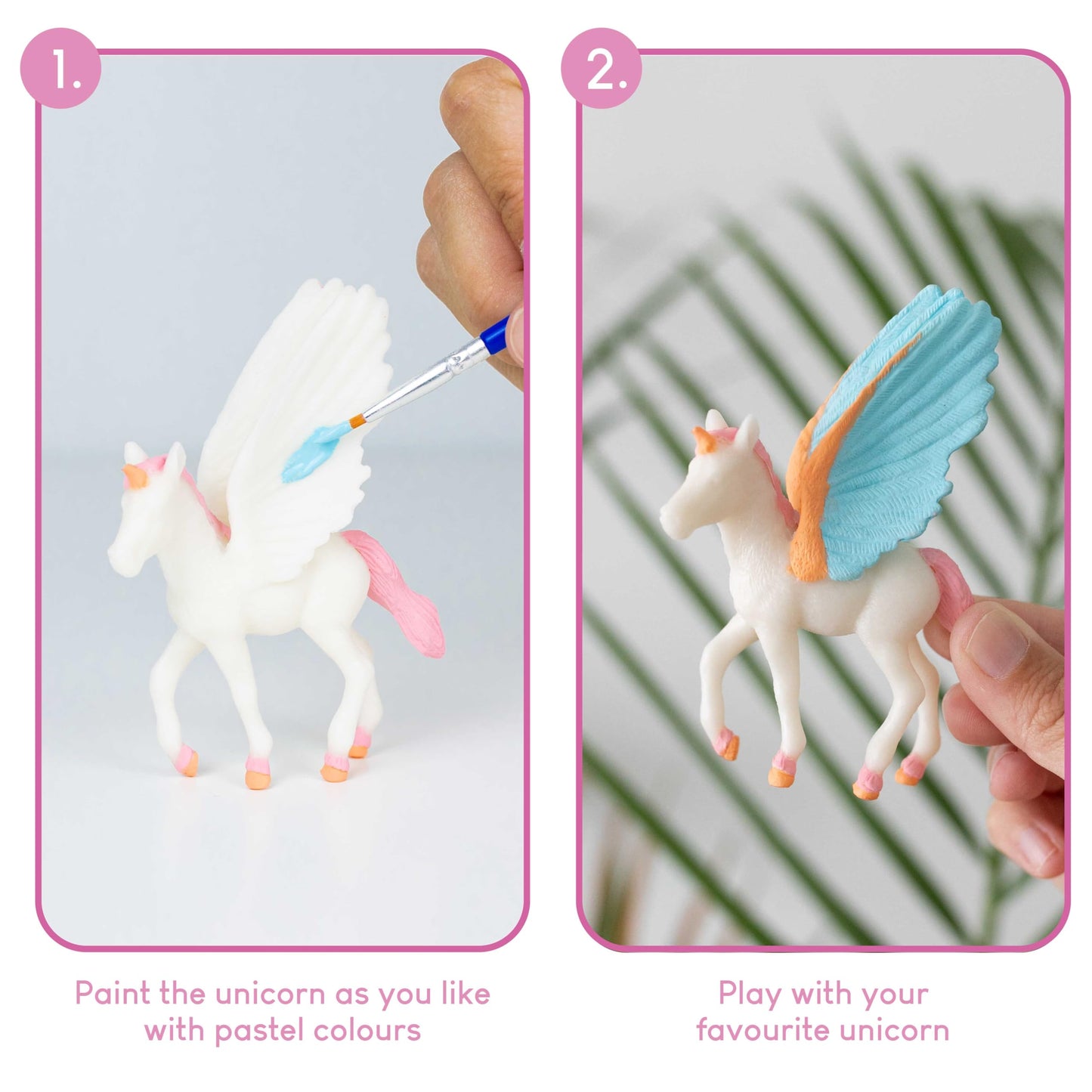 Unicorn Party Favors Painting Kit Pack 16 - BONNYCO | Pinata Stuffers, Kids Party Favors, Prizes for Kids, Unicorn Party Supplie