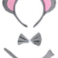 Kinzd Mouse Mice Headband Costume Dalmatian Easter Party Halloween Party Christmas Costume