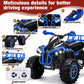 Soar Remote Control Four Wheeler for - Electirc Toddler 4 Wheeler for 3-6, Ride on ATV 12v Battery Powered, Kids Quad with LED L