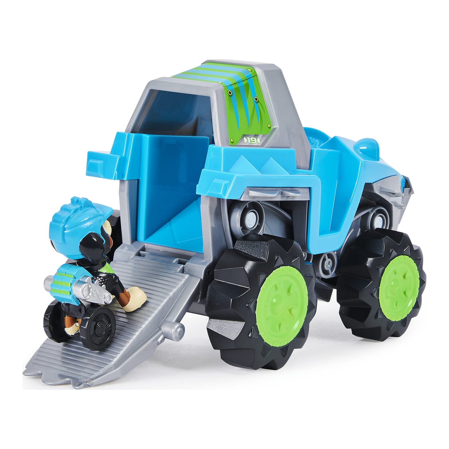 Paw Patrol Dino Rescue Rex Transforming Vehicle with Mystery Dinosaur Figure, One Size, Plastic, Model 778988320204