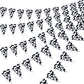 Boao 5 Pcs Cow Print Pennant Banners, Cow Print Pennant Banner Birthday Party Supplies For Western Cowboy Theme Decoration Baby Shower Animal Theme Party Holiday Decor, 7.4 X 10.8 Inch(Classic)