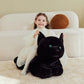 Ikasa Giant Cat Stuffed Animal Plush Toy,Big Large Jumbo Soft Toys,30'' Cute Huge Size Fluffy Plushy Fat Plushie,Gifts For Kids