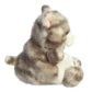 Aurora® Adorable Palm Pals™ Silver Kitty™ Stuffed Animal - Pocket-Sized Play - Collectable Fun - Gray 5 Inches
