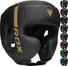 Rdx Boxing Headgear, Mma Training, Adjustable Padded Kara,Muay Thai Headgear, Kickboxing, Sparring, Martial Arts, Karate, Taekwo