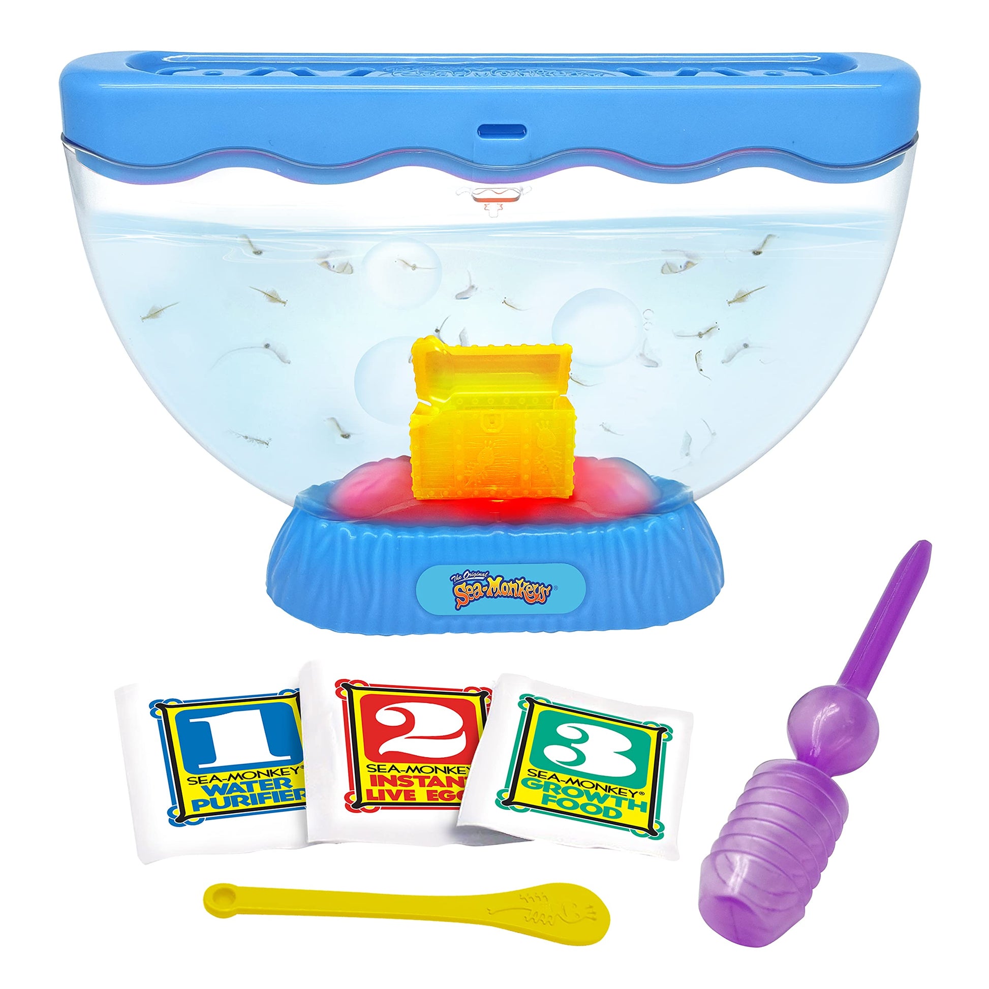 The Original Sea Monkeys - Ocean Treasure Aquarium - Grow Your Own Pets Educational Science Kit - Amazing Science Experiments Fo
