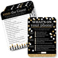 Big Dot of Happiness mature-themed Happy Birthday - Gold - 2-in-1 Birthday Party Cards - Activity Duo Games - Set of 20