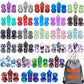 10 Sets Random Assortment Polyhedral RPG Mini Dice (70pcs),Surprise Mystery Mini Dice Set,10mm Mini DND Magic The Gathering Dice
