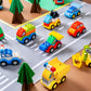 JOYIN 80Pcs Toddlers Car Building Blocks Set, 12 Vehicles, Plastic, Multicolor, Model JOYIN 574, Ideal Gift for Kids