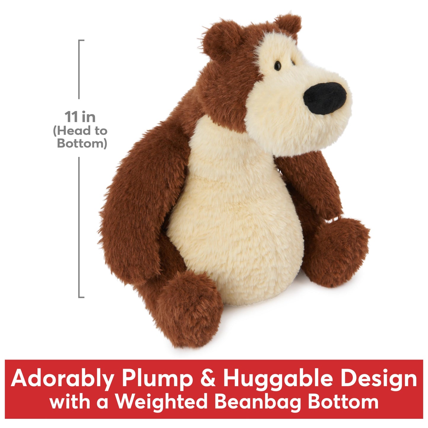 GUND Goober Classic Teddy Bear  Award-Winning Stuffed Animal for Ages 1 and Up  Brown  11