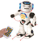 LEXIBOOK Powerman - Remote Control Walking Talking Toy Robot, Dances, Sings, Reads Stories, Math Quiz, Shooting Discs, and Voice