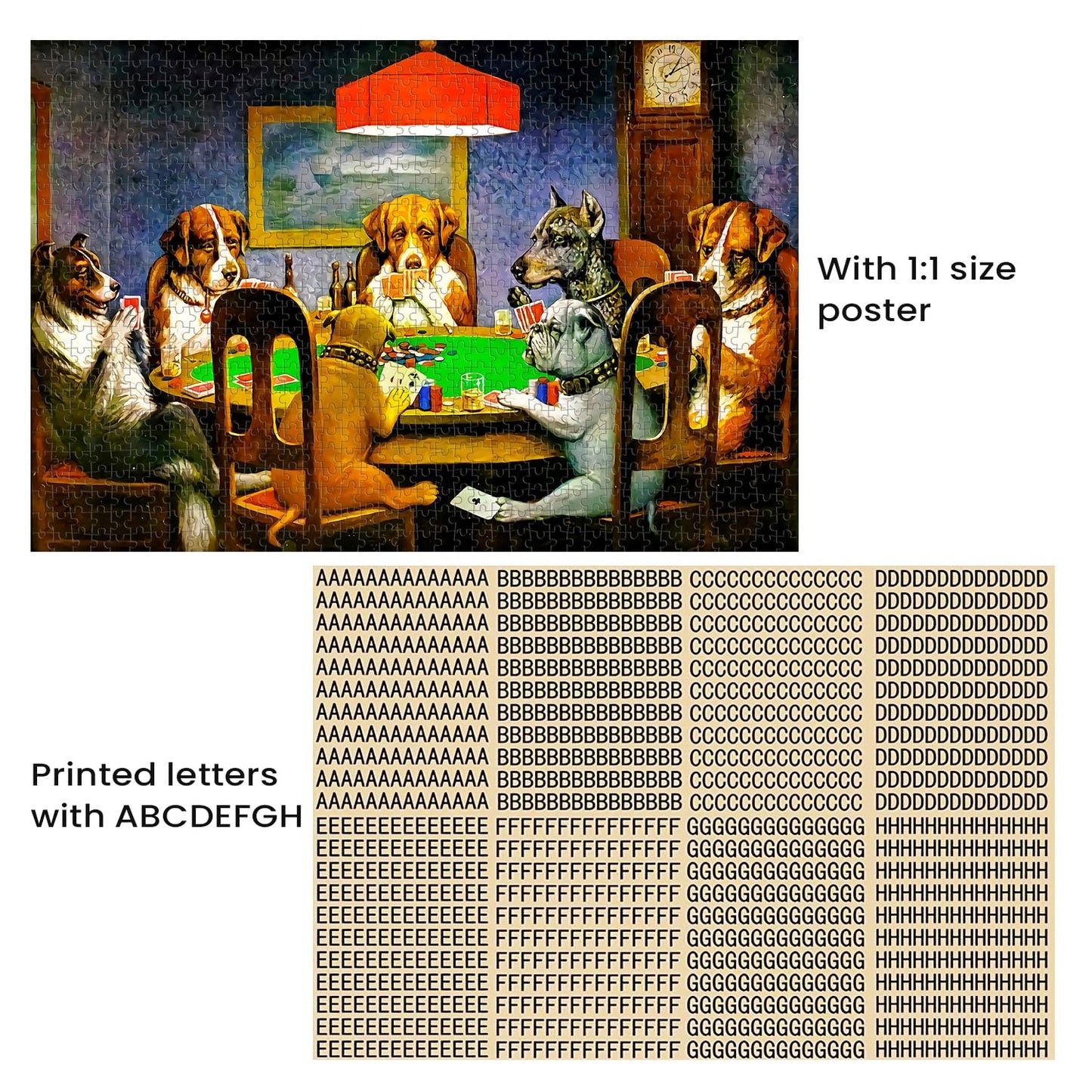 1000 Pieces Jigsaw Puzzles for mature-themeds Wooden Jigsaw Puzzle 1000 Piece mature-themed Puzzle Children  Dogs Puzzles DIY Home Decor Wall Art Game Toy Gift for Family Dad Mom Wife Friends  29x20In