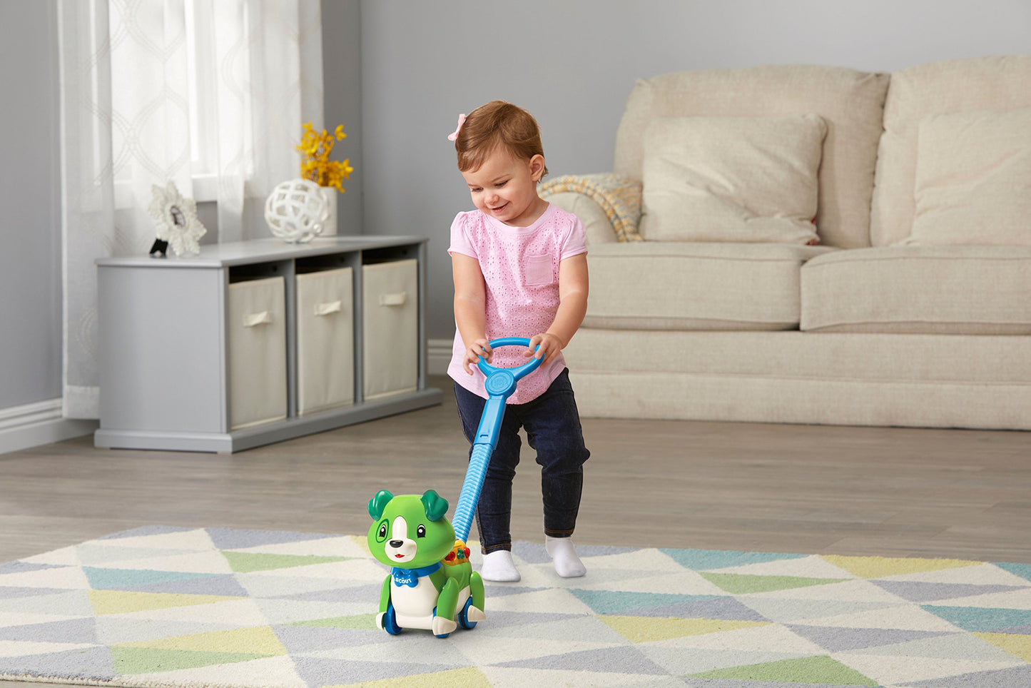 LeapFrog Step and Learn Scout - Educational Toy, Plastic, 5.1" x 8.5" x 9.7", Scout Color, Model 80-601200