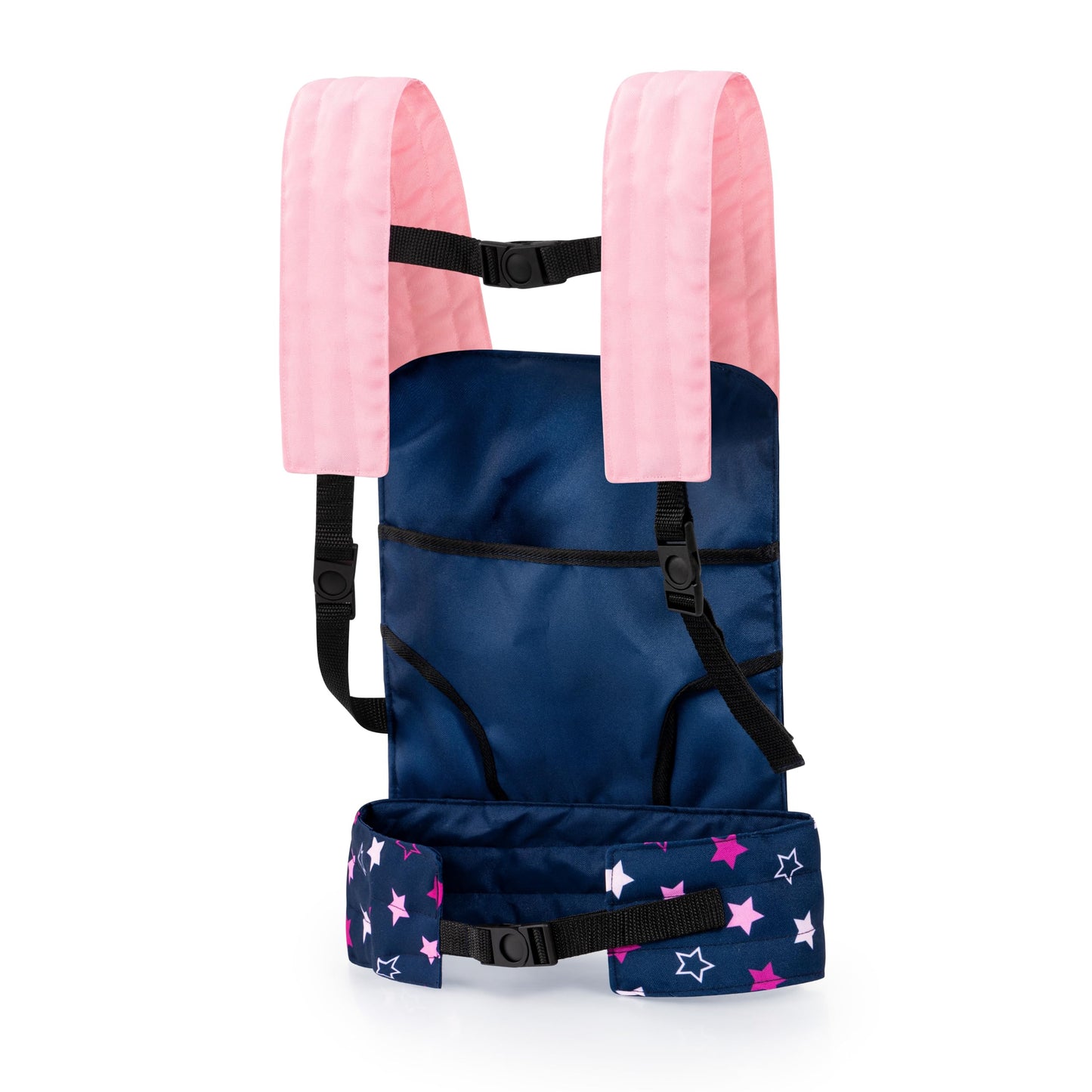 Bayer Design 62216Aa Doll Carrier For Kids Easycarry, Front And Back Portable, Blue, Pink, Fairy