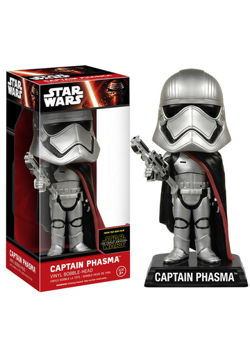 STAR WARS Funko The Force Awakens Wacky Wobbler Captain Phasma Bobble Head