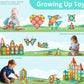 Yrztiles Magnetic Tiles,Magnet Building Blocks Construction Stacking Educational Toy Creative Playboard For Kids Ages 3+ (032 Pi