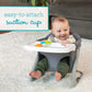 Infantino Silicone Bath Pop Spinners - Sensory Dinosaur Toys With Suction Cups, Engaging Bath Time Fun For Toddlers, 3-Piece