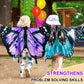 Irolehome Monarch-Kids Butterfly-Wings For Girls-Fairy-Wings-Costume Toddler Dress-Up For Play Toys Party Favors Gifts