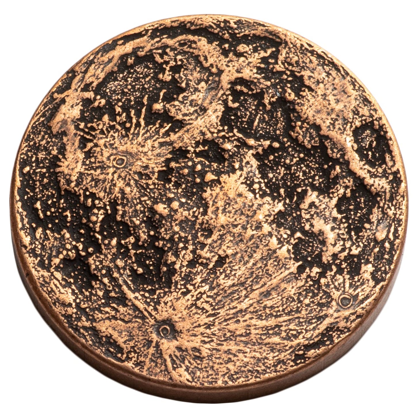 Copper Moon Coin | Lunar Reminder Token | Handmade By Shire Post Mint |