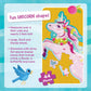 Peaceable Kingdom Shimmery Unicorn Floor Puzzle, 1 Ea