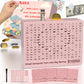 Personalized 10000 Savings Challenge Box With 8 Targets($500-5000), Reusable Wooden Money Saving Box 10000 With Easy-Pull Door,W
