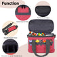 Ibvivic Toniebox Carrying Case For Toniebox Figures/Starter Set Waterproof Tonie Storage, Red