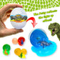 Slime Dinosaur Eggs With Lights And Dinosaur Toy Includes Surprise Dinosaur, Neon Slime, And Flashing Lights Easter Egg Toys For