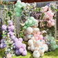 Butterfly Balloon Arch Kit - 123Pcs Butterfly Birthday Decorations With Pastel Purple Indigo Blue Pink White Sand Balloons For G