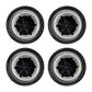Univen Push Nut Axle Cap Retainer .437'' (7/16'') (11.1mm) Compatible with Power Wheels Toy Cars and More 4 Pack. Please See Mea