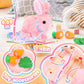 Tagitary Plush Toys Bunny Toys For Kids With Sounds,Can Walk,Wiggle Ears,Twitch Mouth And Nose,Hopping Interactive Electronic Rabbit Toys With Leash,Easter Christmas Birthday Gift For Toddlers Kids