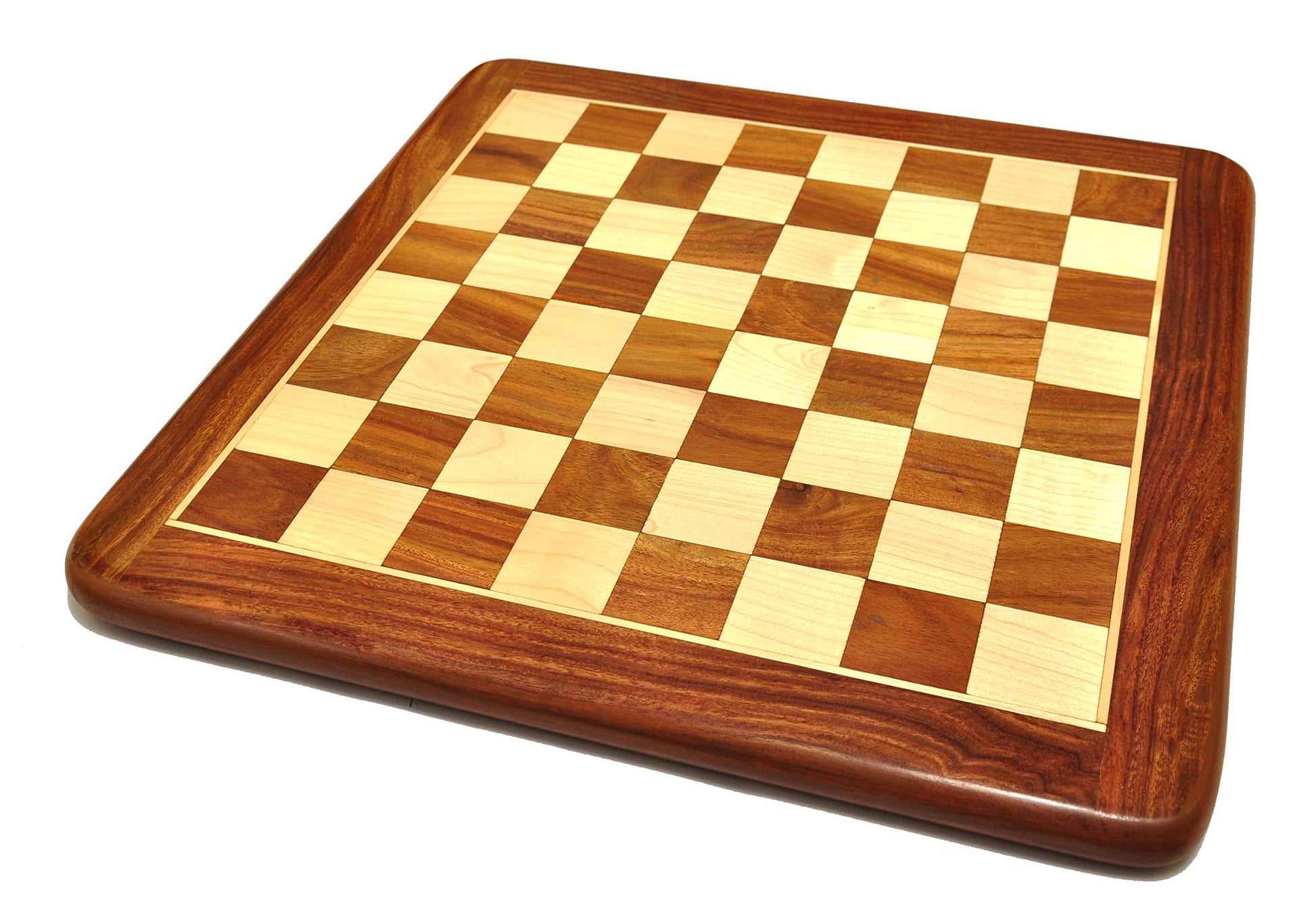 Palm Royal Handicrafts 4 Years 21 Inches Handmade Flat Wooden Chess Board Made With Indian Rosewood Wooden Chess Board For Chess