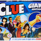 Spin Master Games Clue Giant Edition - Oversized Family Game for 2-4 Players, Ages 6+, Plastic Board, Indoor & Outdoor Fun