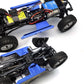 TREAL Axial SCX24 Gladiator Side Step Alu 7075 Running Board Rock Slider (Blue)
