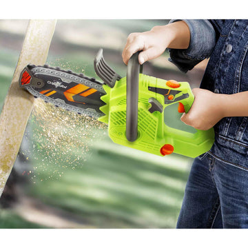 JAROFUREL Lanard Tuff Tools: Clean Cut Chainsaw - Kids Sounds & Action Toy, Realistic Action Yard Work Toy, Battery Powered, Age