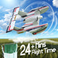 Deerc Rc Plane For Water Land & Air, Amphibious Tri-Phibian Aircraft, 3Ch Remote Control Plane W/ 2 Batteries, 2.4Ghz Rtf Airpla