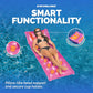 Swimline 76'' 18 Pocket Inflatable Mattress - Pink