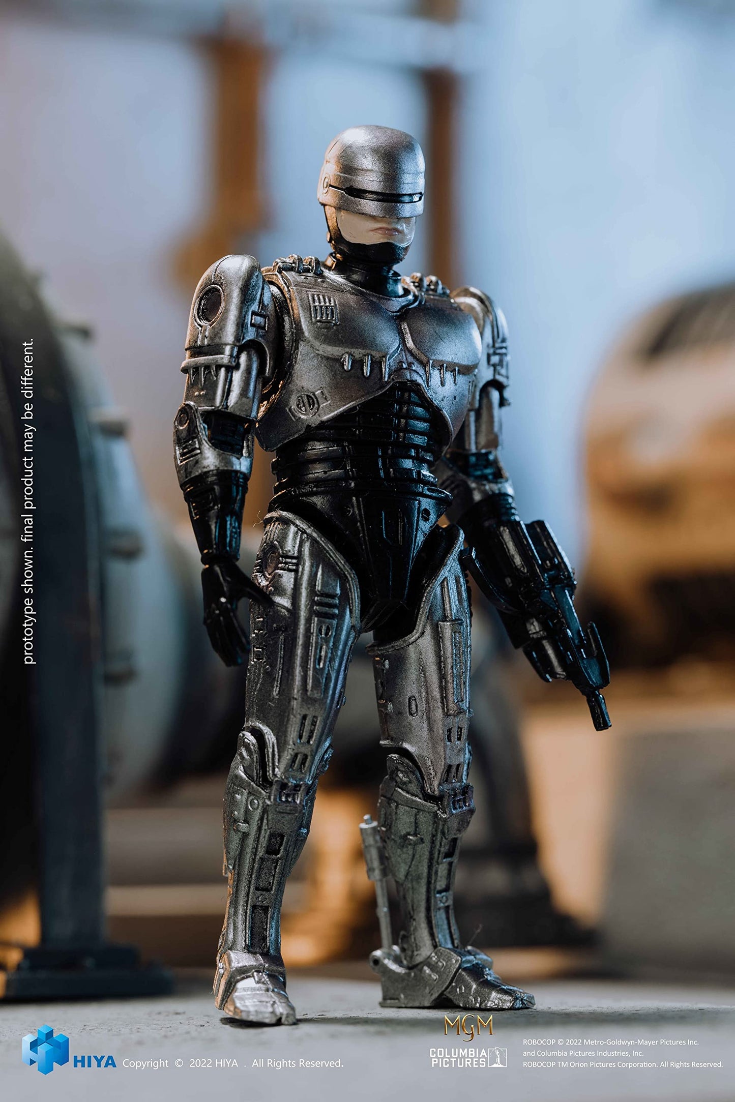 Hiya Toys Robocop 3: Robocop Vs Otomo Px Edition 1:18 Scale Exquisite Mini Action Figure Two-Pack, Multicolor