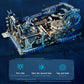 Rokr 3D Puzzle Marble Run Kit 2 In 1 Include Marble Spaceport Lgc01 And Link Pack Lg01, 3D Wooden Puzzles For Adults Mechanical Model Sets Building Toys