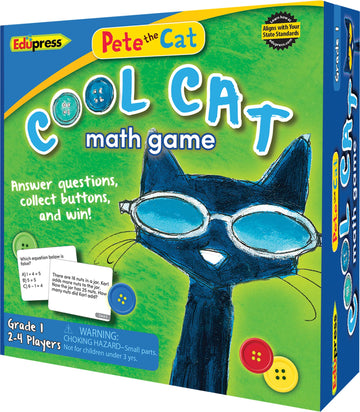 Edupress Pete The Cat Cool Cat Math Game 1 (Ep63531)
