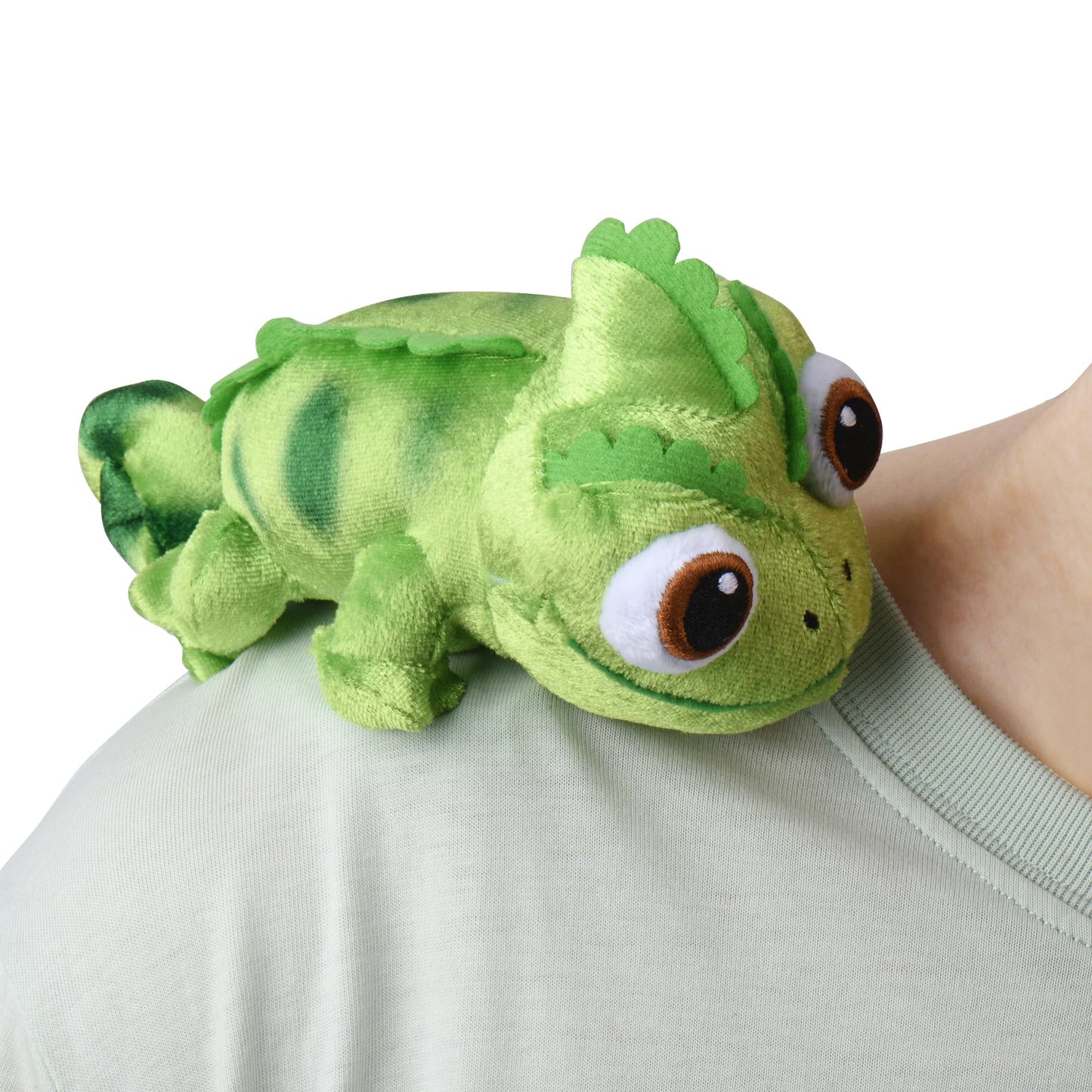 Krk 6Inch Pascal Lizard Plush Shoulder Toy, Chameleon Animal Plush, Magnet Buddy Pascal Doll