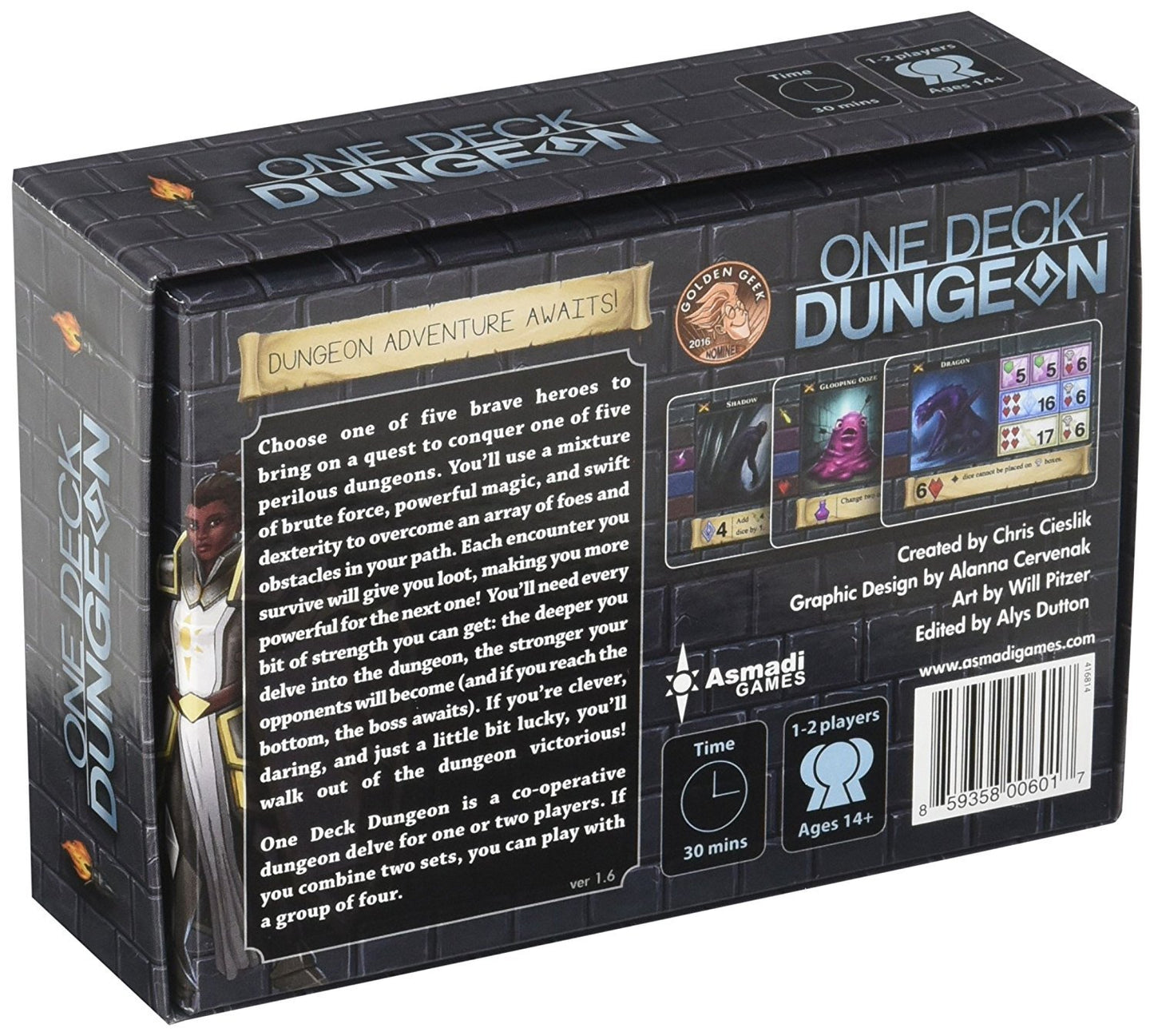 Asmadi Games One Deck Dungeon, For 168 Months To 9600 Months