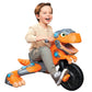 Little Tikes Chompin' Dino Trike, Outdoor Indoor Ride On Toy W/Dinosaur Sounds Roars, Adjustable Seat, Rugged Wheels- Kids Gift, For Toddler Boys & Girls Ages 3 4 5+ Years Old, Large