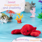 Forest & Twelfth Stuffed Lobster, Single Mini Stuffed Animal Plush Toy For Kids, Sea Animals Party Favors And Goody Bags, Classroom Treasure Box Prizes, Stocking Stuffers (Lobster)