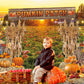 Fall Pumpkin Patch Backdrop Banner Autumn Pumpkin Harvest Photography Background Fall Halloween Autumn Thanksgiving Party Decora