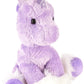Aurora Unicorn Stuffed Animal - Purple, 11.5 Inches, Polyester - Enchanting Fantasy Dreaming of You™ Model 07791