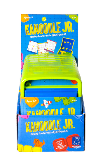 Educational Insights Kanoodle Jr. Classroom Pack Of 10, 60 Puzzles In Each Game, Ages 4+